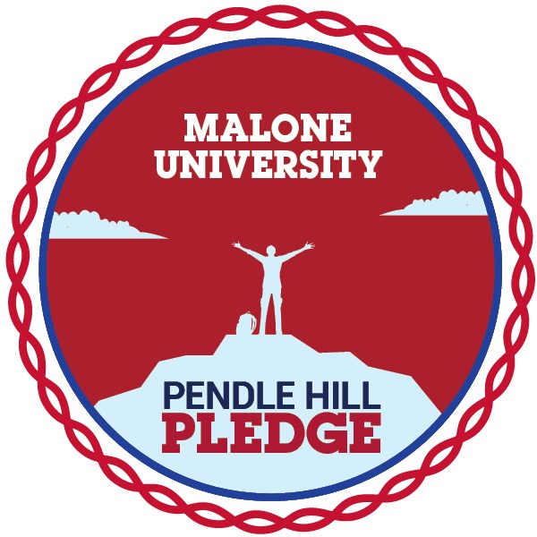 The Pendle Hill Pledge Insignia